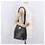 Borsa a tracolla Salvatore Ferragamo in pelle nera e oro Auth ka4956 Nero D'oro - vista 22