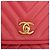 Borsa a mano CHANEL Chevron V Stitch Top Handle in pelle di agnello 2way Rosa CC Auth 189342SAM D'oro - vista 17