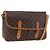 LOUIS VUITTON Borsa a tracolla Monogram Gibeciere GM M42246 LV Auth 188421 Monogramma