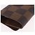 LOUIS VUITTON Damier Ebene Cuffs&Cuff Case Cuffs Silver M64675 LV Auth BA13620V Argento - vista 10