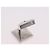 LOUIS VUITTON Damier Ebene Cuffs&Cuff Case Cuffs Silver M64675 LV Auth BA13620V Argento - vista 22
