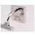 LOUIS VUITTON Damier Ebene Cuffs&Cuff Case Cuffs Silver M64675 LV Auth BA13620V Argento - vista 23