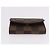 LOUIS VUITTON Damier Ebene Cuffs&Cuff Case Cuffs Silver M64675 LV Auth BA13620V Argento - vista 7