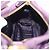 PRADA Pouch Accessori in Pelle Viola Oro Auth 189372A D'oro Porpora - vista 18