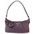 PRADA Pouch Accessori in Pelle Viola Oro Auth 189372A D'oro Porpora - vista 2