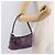PRADA Pouch Accessori in Pelle Viola Oro Auth 189372A D'oro Porpora - vista 21
