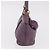 PRADA Pouch Accessori in Pelle Viola Oro Auth 189372A D'oro Porpora - vista 5