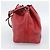 Borsa a Spalla LOUIS VUITTON Epi Petit Noe Rosso M44107 LV Auth ka4880 - vista 4