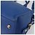 SAINT LAURENT Petit Cabas Hand Bag Leather 2way Blue Gold Auth 187142A D'oro - vista 12