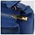 SAINT LAURENT Petit Cabas Hand Bag Leather 2way Blue Gold Auth 187142A D'oro - vista 19