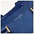 SAINT LAURENT Petit Cabas Hand Bag Leather 2way Blue Gold Auth 187142A D'oro - vista 20