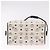 Borsa Boston MCM in PVC e pelle White Gold Auth 187279 Bianco D'oro - vista 11