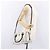 Borsa Boston MCM in PVC e pelle White Gold Auth 187279 Bianco D'oro - vista 26