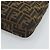Borsa a Spalla FENDI Mamma Baguette in Tela Zucca Nero Marrone Argento Auth am11931V - vista 10