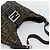 Borsa a Spalla FENDI Mamma Baguette in Tela Zucca Nero Marrone Argento Auth am11931V - vista 6