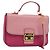 Borsa Miu Miu in pelle 2way Rosa Oro RN0726 Auth am11972V D'oro