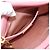 Borsa Miu Miu in pelle 2way Rosa Oro RN0726 Auth am11972V D'oro - vista 24