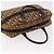 Bolsa Boston Christian Dior Trotter Canvas Marrom Ouro Autêntica 189366 Dourado - vista 6