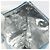 BALENCIAGA MAXI PACK Clutch Bag Leather Blue Silver Auth mr2558A Argento - vista 17