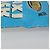 BALENCIAGA MAXI PACK Clutch Bag Leather Blue Silver Auth mr2558A Argento - vista 5