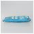 BALENCIAGA MAXI PACK Clutch Bag Leather Blue Silver Auth mr2558A Argento - vista 6