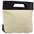 Borsa a mano LOEWE in tela e pelle beige oro Auth hk3797 D'oro