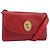 Borsa a Spalla Christian Dior in Pelle Rossa Oro Auth BA13488 Rosso D'oro