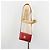 Borsa a Spalla Christian Dior in Pelle Rossa Oro Auth BA13488 Rosso D'oro - vista 23