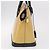 LOUIS VUITTON Bolso Tote Monogram Vernis Lockit PM Beige Negro M90251 Auth ka4865 - vista 4