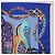 Hermès HERMES Carré 90 Sciarpa in seta "H d ORIGNY" Blu Autentica 188636M - vista 4
