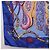 Hermès HERMES Carré 90 Sciarpa in seta "H d ORIGNY" Blu Autentica 188636M - vista 8