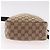 Borsa a Spalla GUCCI GG Canvas Beige Argento 122759 Auth 188226A - vista 10