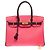 Hermès Borsa HERMES Birkin 30 in Pelle Rosa - 103678 - vista 3