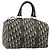 Borsa Christian Dior Trotter Canvas Blu Navy Argento Autentica 187811