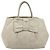 Borsa Tote PRADA Nylon Grigio Oro Auth hk3823 Marrone D'oro - vista 2