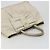 Borsa Tote PRADA Nylon Grigio Oro Auth hk3823 Marrone D'oro - vista 6