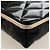Borsa a Spalla CHANEL Chain Matelasse in Pelle di Agnello Nera e Oro CC Auth 187603SAM Nero D'oro - vista 13
