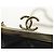 Borsa a Spalla CHANEL Chain Matelasse in Pelle di Agnello Nera e Oro CC Auth 187603SAM Nero D'oro - vista 14