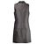 Vestido evasé sin mangas con cuello verde Max Mara - vista 3