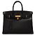Hermès Borsa HERMES Birkin 35 in Pelle Nera - 103674 Nero