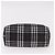 Pochette a mano BURBERRY in nylon nero con dettagli argento Auth am11953V - vista 9