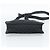 Borsa a Spalla GUCCI GG Canvas Nera Argento 120841 Auth 188960A Nero - vista 9