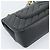 Borsa a Spalla CHANEL V stitch Chain in Pelle di Agnello Nera e Oro CC Auth 189090M Nero D'oro - vista 13