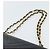 Borsa a Spalla CHANEL V stitch Chain in Pelle di Agnello Nera e Oro CC Auth 189090M Nero D'oro - vista 8