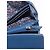CHANEL Long Wallet Leder Blau Silber CC Auth 189356 - Ansicht 20