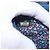 CHANEL Long Wallet Leder Blau Silber CC Auth 189356 - Ansicht 22