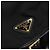 Zaino PRADA Nylon Nero Oro Auth yk20532SAV D'oro - vista 16