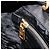 Zaino PRADA Nylon Nero Oro Auth yk20532SAV D'oro - vista 26