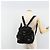 Zaino PRADA Nylon Nero Oro Auth yk20532SAV D'oro - vista 31
