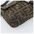 FENDI Zucca Canvas Mamma Baguette Shoulder Bag Black Brown Auth 187283V Marrone Nero - vue 11